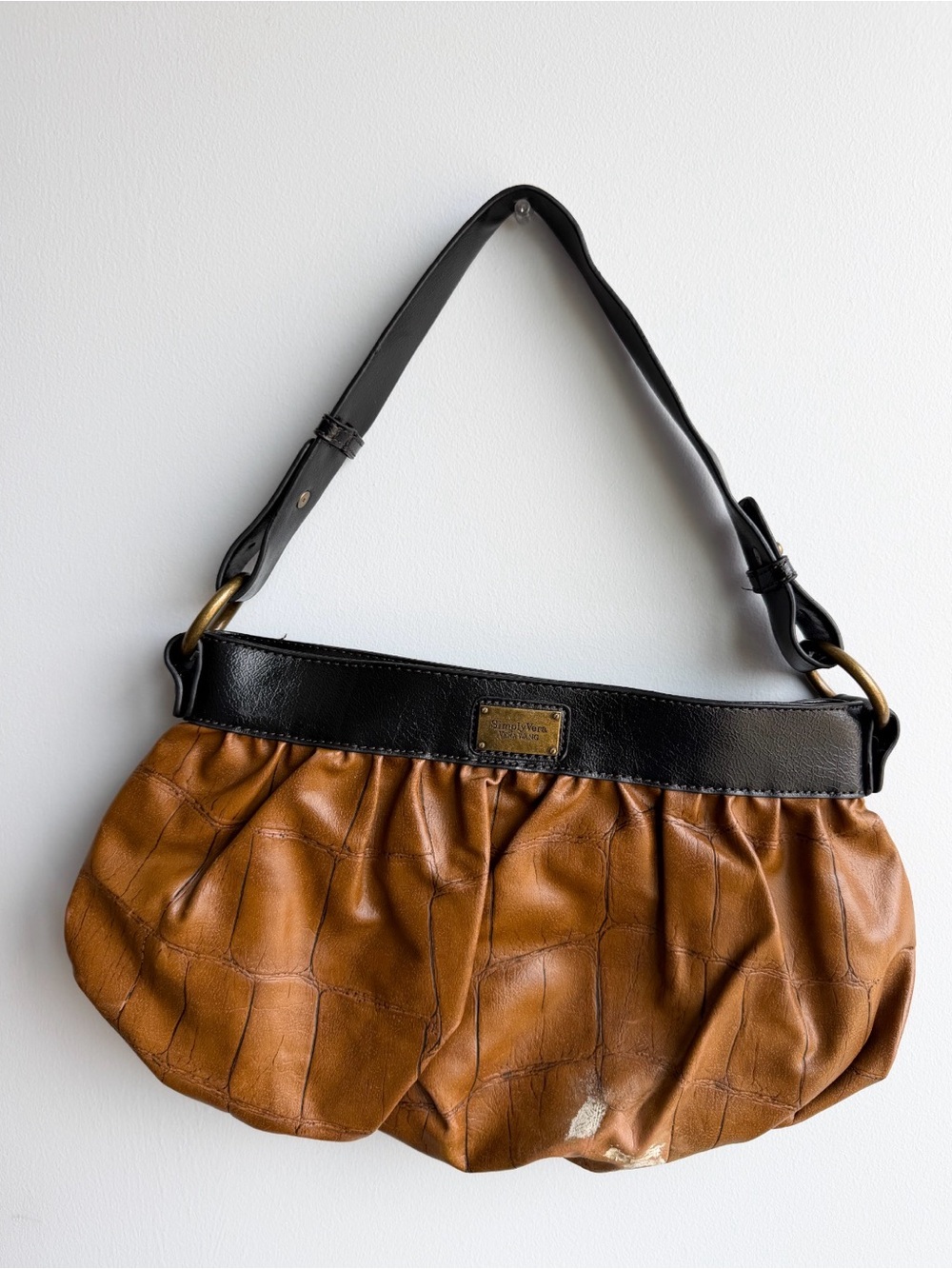 Simply Vera Vera Wang - Brown & Black Purse Coquette Y2K